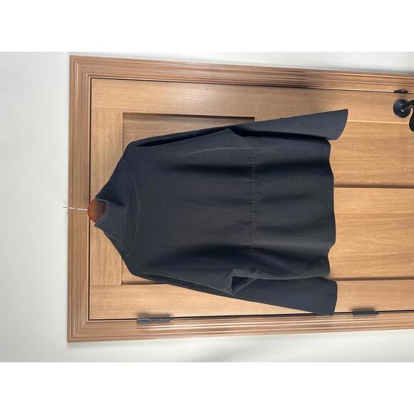 Varley Barton Turtleneck Sweatshirt Pullover In Black Cinch Waist Women’s Large - Picture 5 of 15